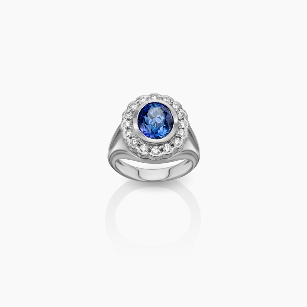 Blue Sapphire Heirloom Ring