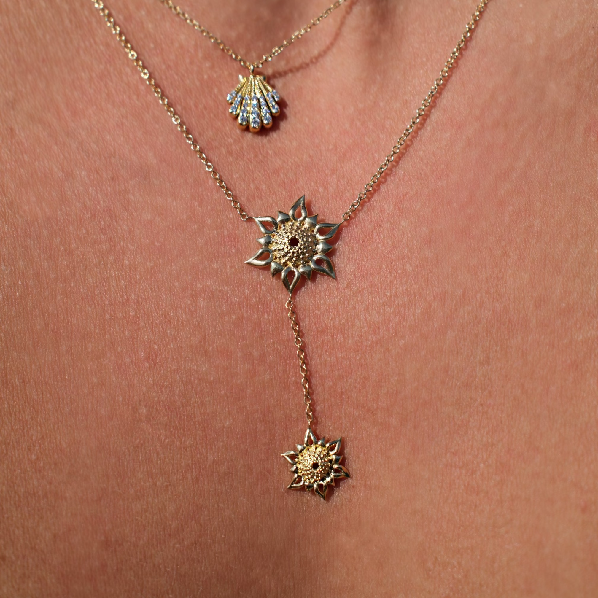 Double Apollo Echinus Hybrid Necklace